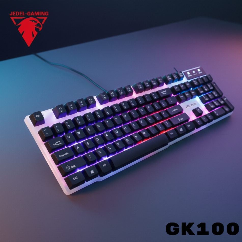 Combo Teclado Y Mouse Gamer CK100 Usb