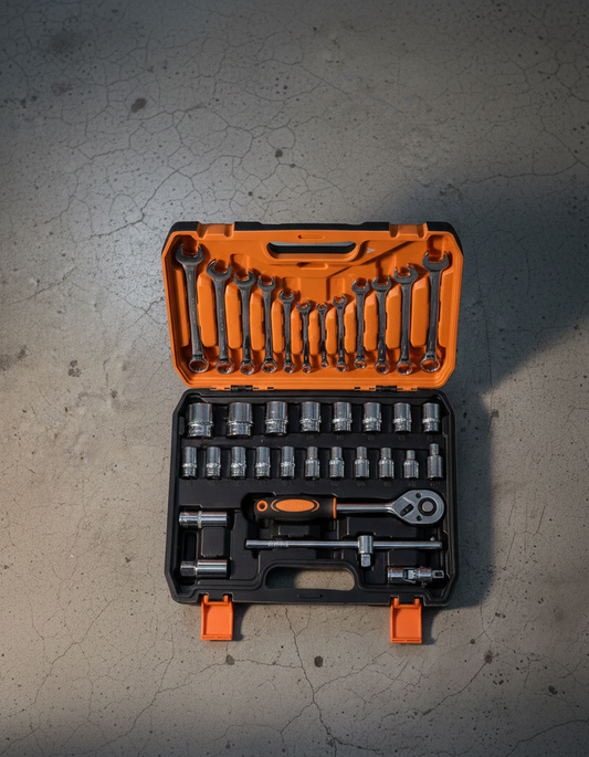 Juego Herramientas 37 Piezas Con Copas