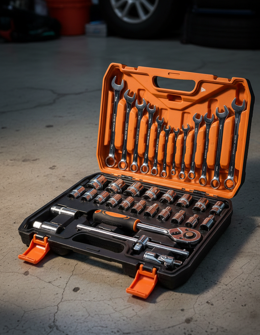 Juego Herramientas 37 Piezas Con Copas